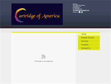 Tablet Screenshot of cartridgeofamerica.com